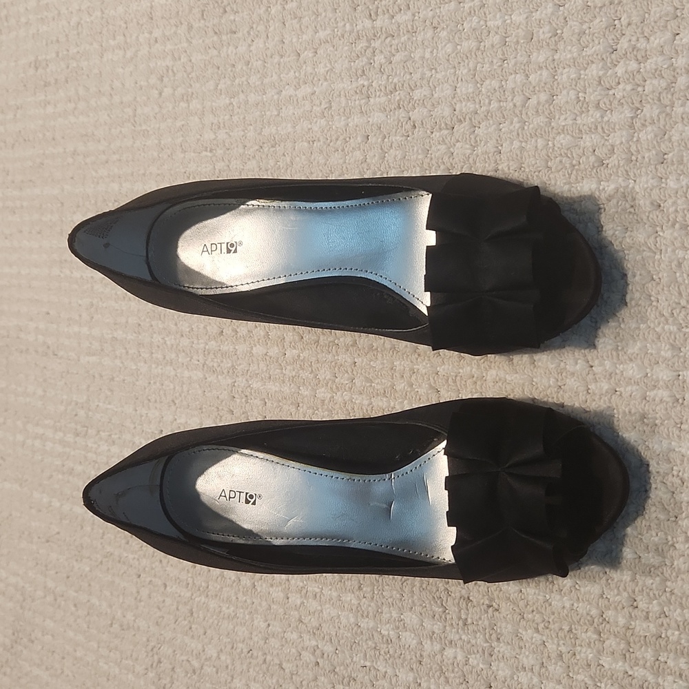 Apt 9 Black Heels